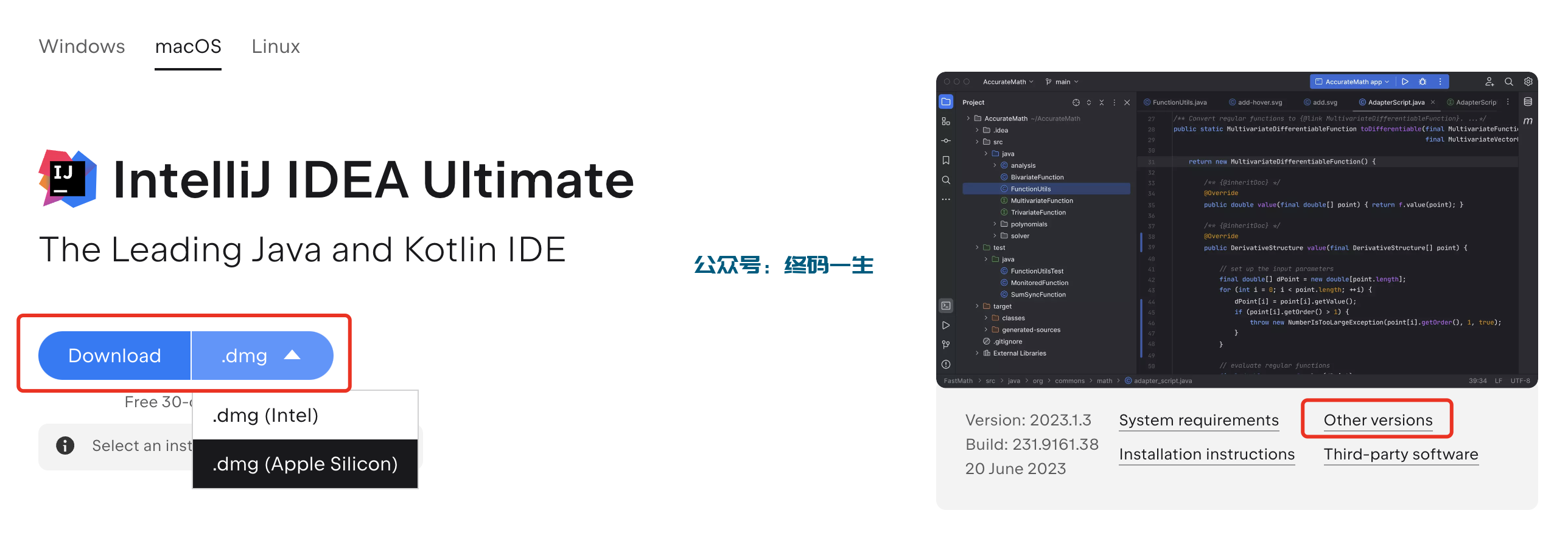 Idea2024.1.5激活码(IntelliJ IDEA 2023.1.3 激活成功教程教程 最新激活码 Mac永久激活 亲测)