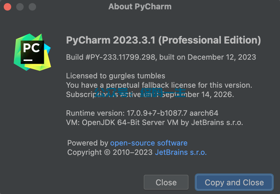 PyCharm2024.1.5激活码(PyCharm2023.3.1最新版本激活成功教程教程 激活版 永久激活码 图文激活成功教程)