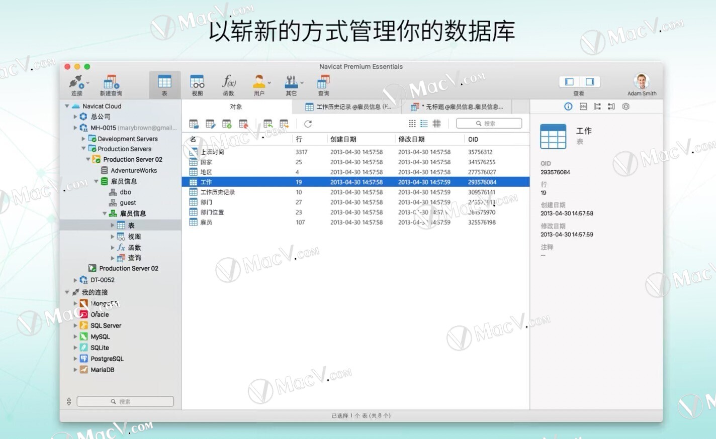 Navicat Premium 15.0.36激活(Navicat Premium 15 for Mac(数据库开发工具)v15.0.29中文激活版)