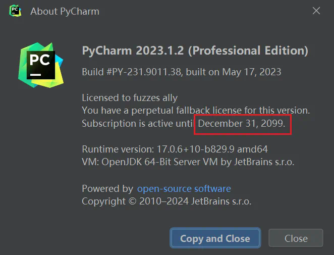 PyCharm2024.1.5激活码(2024最新PyCharm永久激活教程)