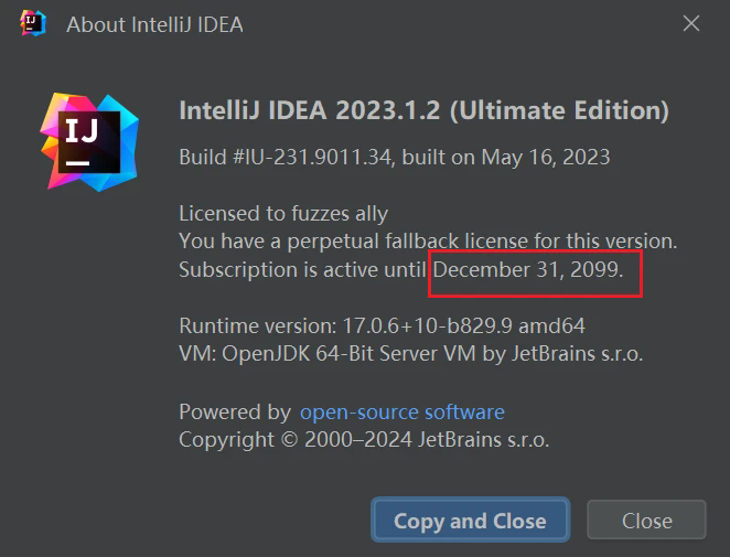 Idea2024.1.5激活码(2024最新Intellij IDEA永久激活教程)