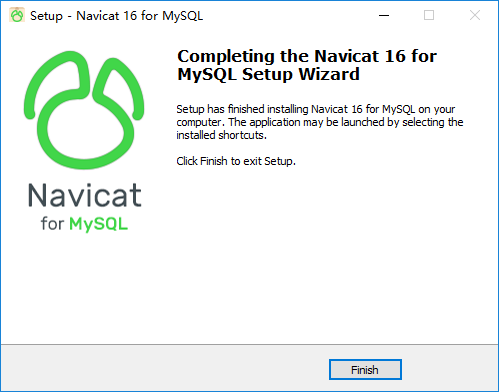 Navicat for MySQL 16