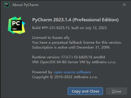 PyCharm2024.1.5激活码(pycharm 2024最新激活码，2024.1轻松激活2099！)