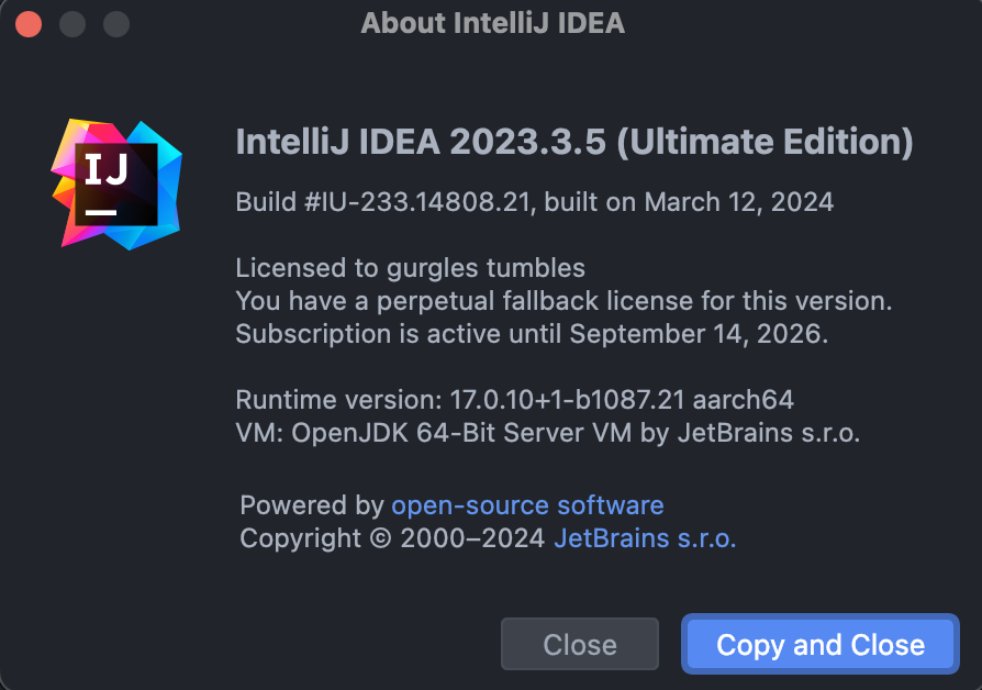 Goland2024.1.5激活码(IntelliJ IDEA 2023.3.5 最新激活成功教程工具 激活码 永久激活成功教程教程 全家桶 已更新)