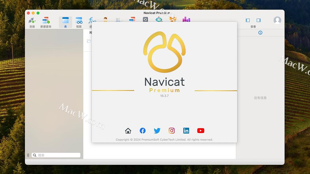 Navicat Premium 16.3.9激活(Navicat Premium for Mac 16.3.7中文激活成功教程版)