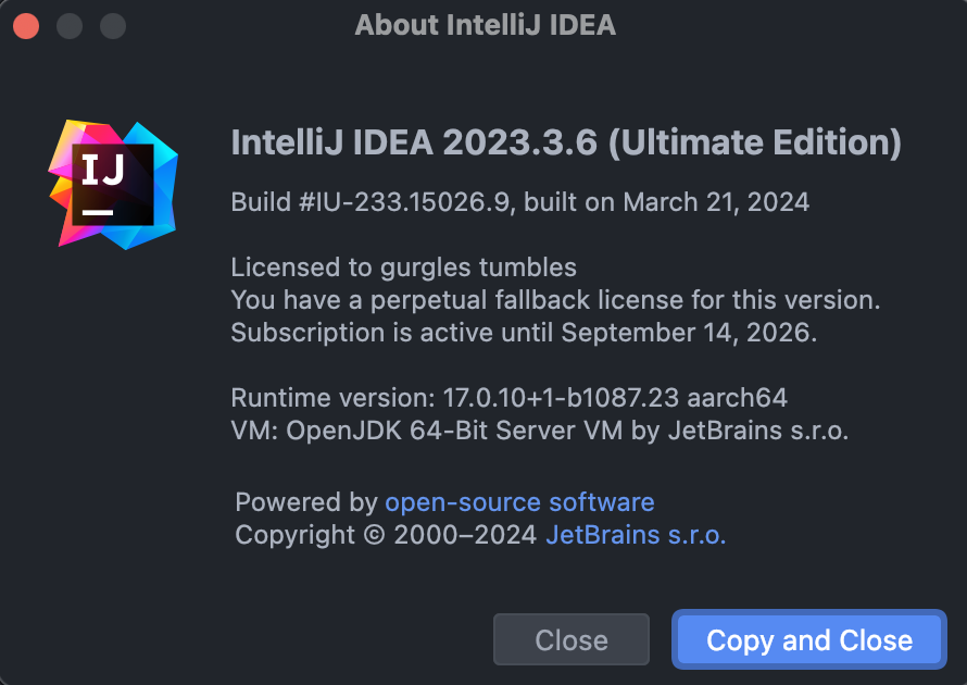 RubyMine2024.1.5激活码(IntelliJ IDEA 2023.3.6 激活成功教程教程 最新激活码 激活成功教程工具 全家桶激活 支持Mac 亲测可用)