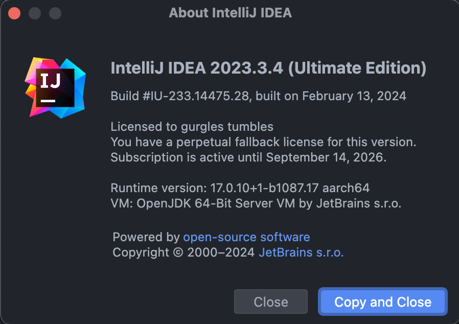 Idea2024.1.5激活码(IntelliJ IDEA 2023.3.4 激活成功教程教程 永久激活码激活工具 详细激活成功教程步骤 全家桶)