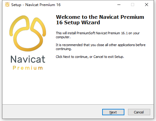 Navicat Premium 16.2.7激活(Navicat Premium 16.1.0 32位64位英文版软件安装教程)