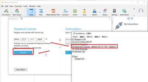 Navicat Premium 16.2.6激活(Navicat Premium16永久激活版激活成功教程 16.1.6 绿色版)