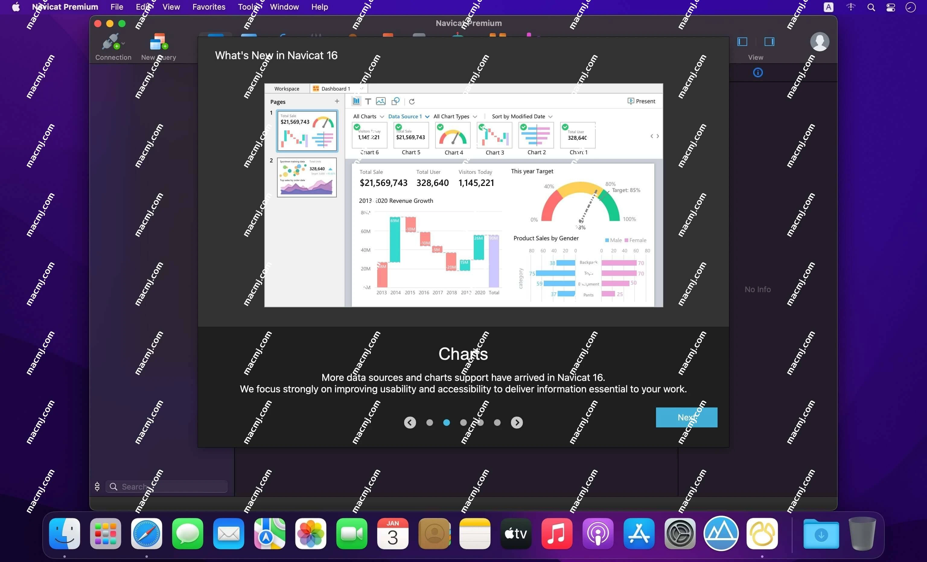 Navicat Premium 16.2.7激活(Navicat Premium Essentials for Mac(数据库管理软件) v16.2.9激活版)