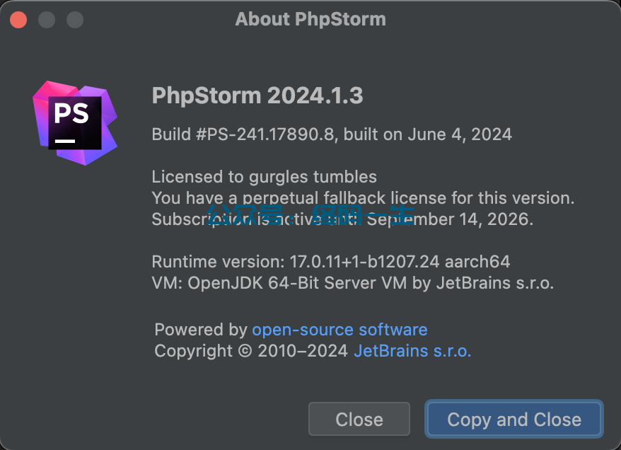 Idea2024.1.5激活码(PhpStorm 2024.1.3 激活成功教程教程 最新激活码 永久激活成功教程工具（一键激活 亲测）)