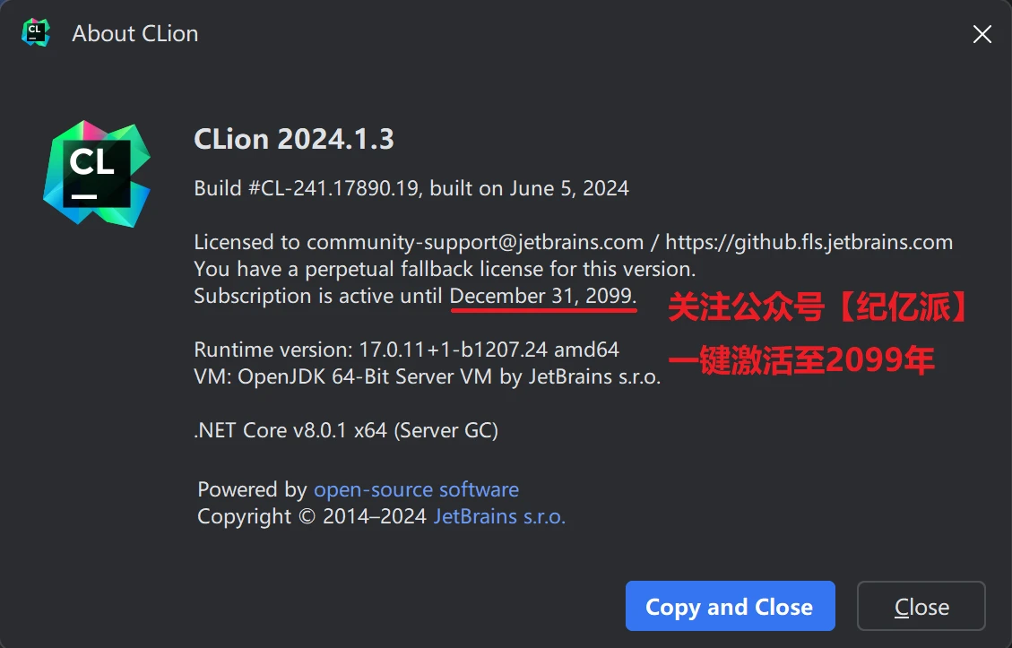 RubyMine2024.1.5激活码(CLion2024.1.3安装激活教程，2分钟教你傻瓜式免费永久激活成功教程使用（附激活码+激活工具）)