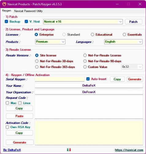 Navicat Premium 16.2.7激活(Navicat for MySQL 16注册机 v16.1 中文绿色版 附激活教程)