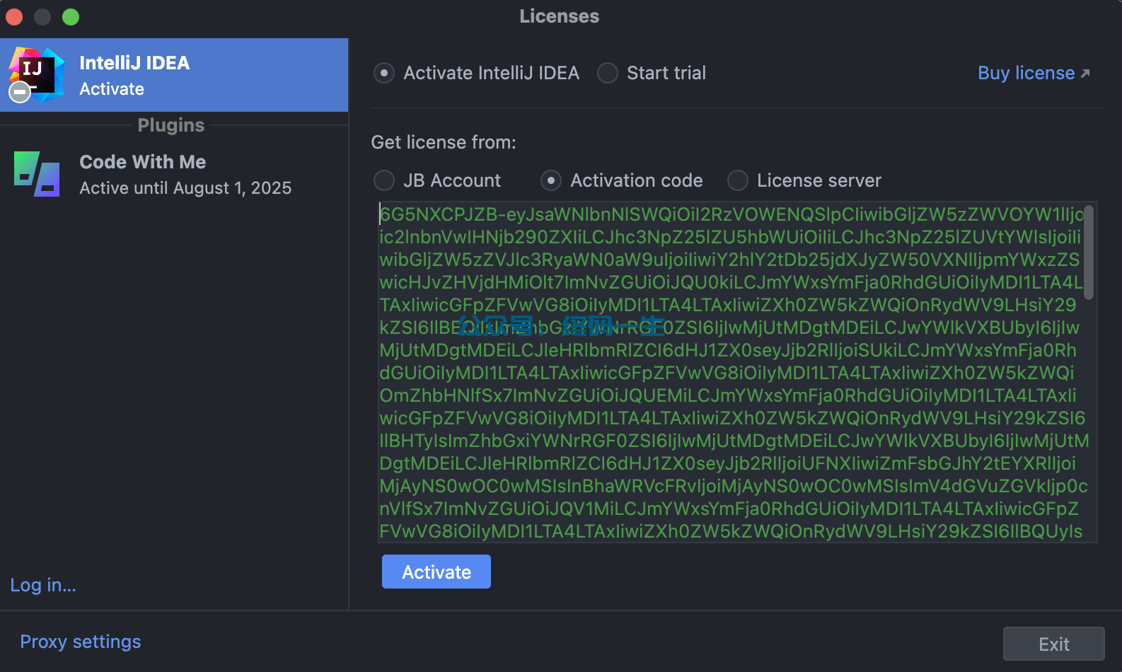 Goland2024.1.5激活码(IntelliJ IDEA 2024.1.3 最新激活码 激活成功教程教程 永久激活工具（全家桶 一键激活）)