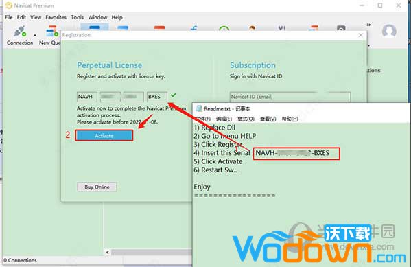 Navicat Premium 16.2.7激活(Navicat Premium 16中文激活成功教程版v16.3.7永久激活版)